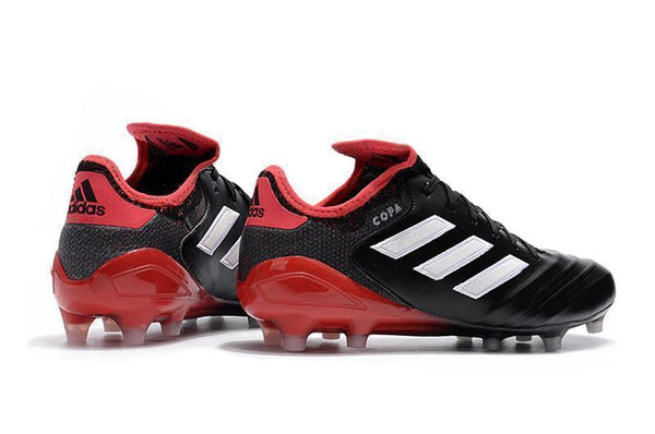 Adidas Copa 18.1 FG Soccer Cleats Black Red - SocSports