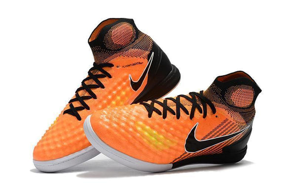 Nike MagistaX Proximo II IC Soccer Shoes Laser Orange Black Volt - SocSports