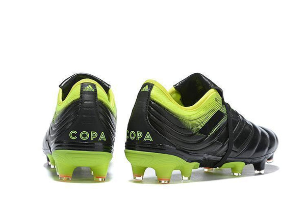 Adidas Copa 19.1 FG Black Green - SocSports