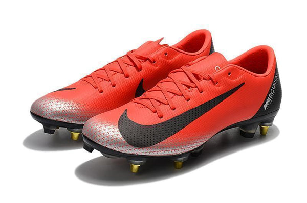 Nike Mercurial Vapor XII PRO SG Red Black - SocSports