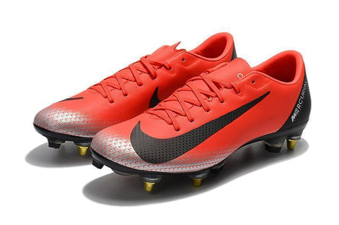 Nike Mercurial Vapor XII PRO SG Red Black - SocSports