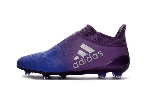 Adidas X 16+ Purechaos FG/AG Soccer Cleats Purple Blue - SocSports