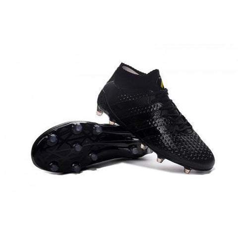 Adidas ACE 16.1 Primeknit FG/AG Soccer Shoes Core Black - SocSports