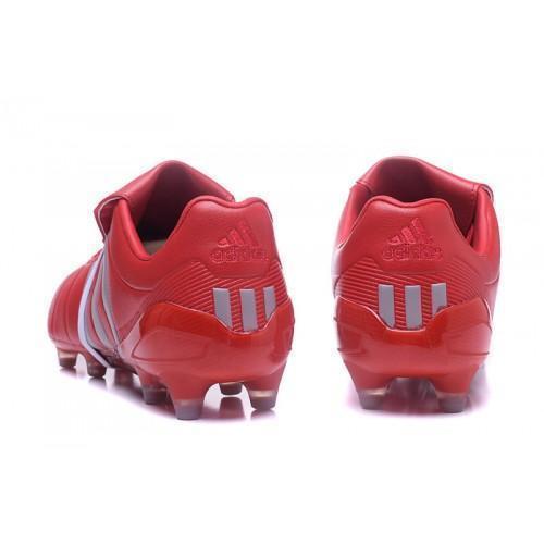Adidas Predator Mania Champagne FG Soccer Cleats Red White - SocSports