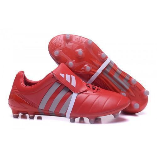 Adidas Predator Mania Champagne FG Soccer Cleats Red White - SocSports