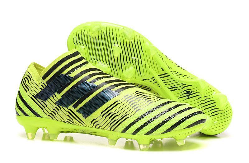 Adidas Nemeziz 17+ 360 Agility FG Soccer Cleats Green Black - SocSports