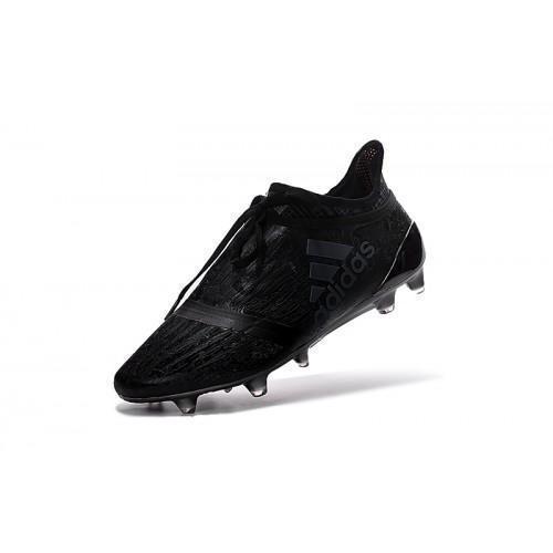 Adidas X 16+ Purechaos FG/AG Soccer Cleats All Black - SocSports