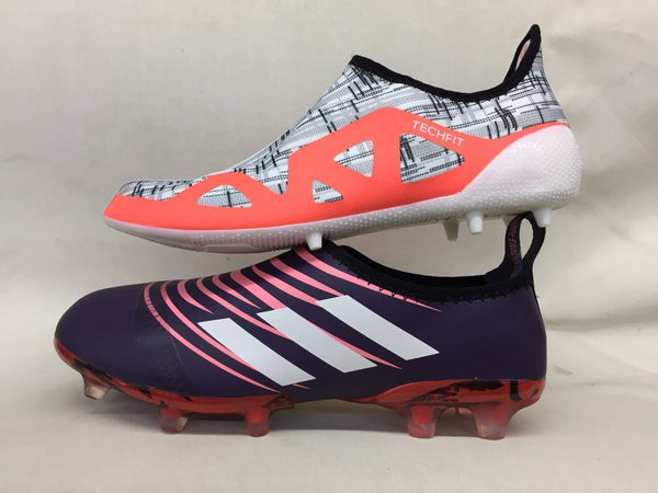 Adidas Glitch Skin 17 FG Soccer Shoes Purple White Red Pink - SocSports