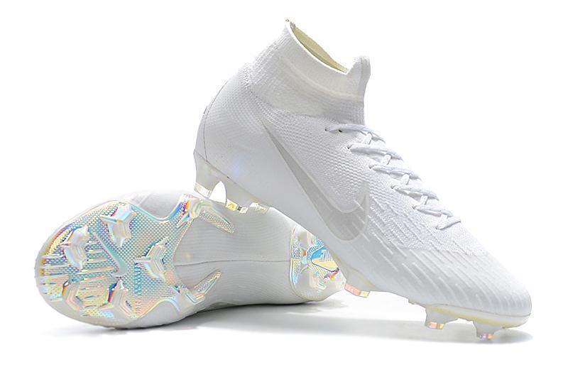 NIKE Mercurial Superfly VI 360 Elite Neymar FG White High Cut - SocSports