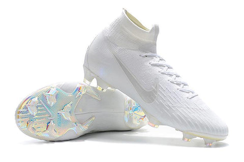 NIKE Mercurial Superfly VI 360 Elite Neymar FG White High Cut - SocSports