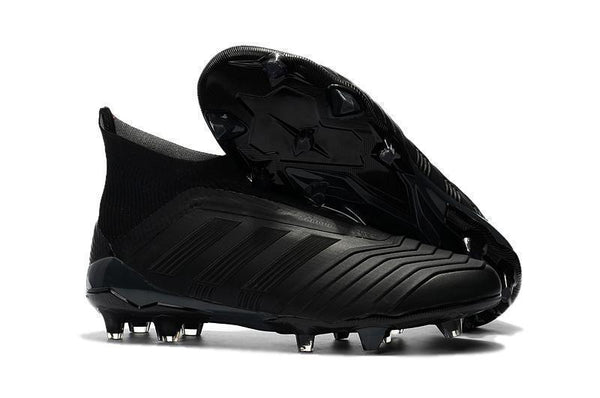 Adidas Predator 18+ FG Soccer Cleats All Black - SocSports