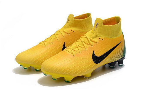 Nike Mercurial Superfly VI 360 Elite FG Soccer Cleats Yellow Green - SocSports