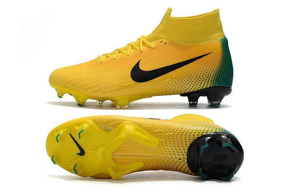 Nike Mercurial Superfly VI 360 Elite FG Soccer Cleats Yellow Green - SocSports