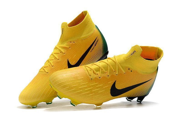 Nike Mercurial Superfly VI 360 Elite FG Soccer Cleats Yellow Green - SocSports