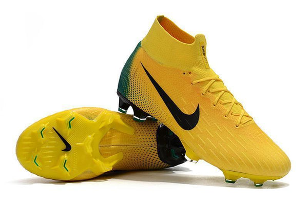 Nike Mercurial Superfly VI 360 Elite FG Soccer Cleats Yellow Green - SocSports