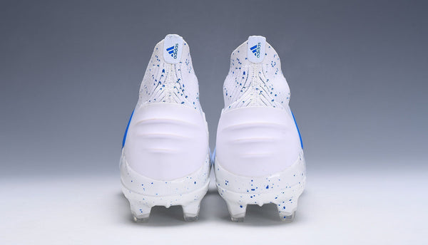 Adidas Predator 19.1 FG White Blue no Lace - SocSports