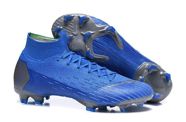 NIKE Mercurial Superfly VI 360 Elite FG Blue W Silver Nike - SocSports