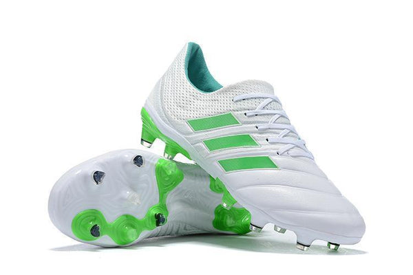 Adidas Copa 19.1 FG White Green - SocSports