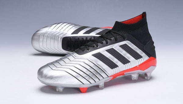 Adidas Predator 19.1 FG Silver Orange - SocSports