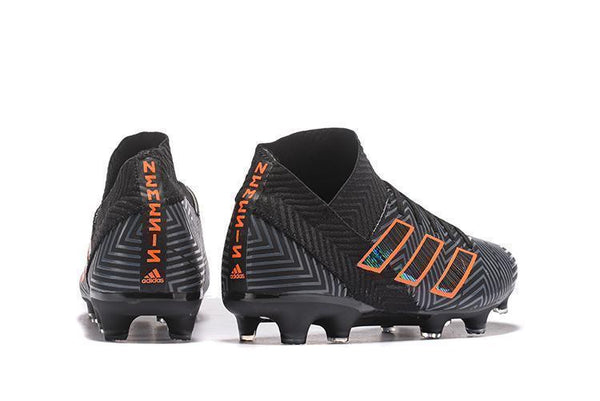 adidas Nemeziz 18.1 FG Black Orange Green - SocSports