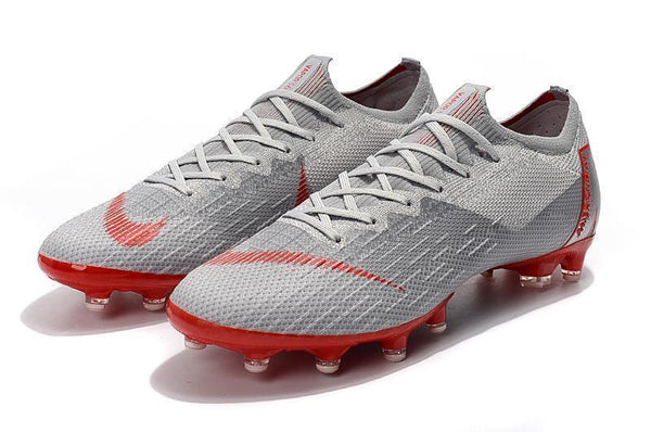 NIKE Mercurial Superfly VI 360 Elite AG High Low Silver Red - SocSports