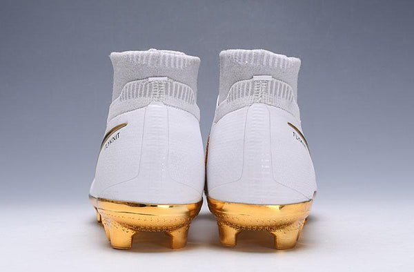 Nike Phantom VSN Elite DF FG White Gold Limited Edition - SocSports
