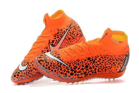 Nike Mercurial Superfly KJ VI Elite TF Orange Black - SocSports
