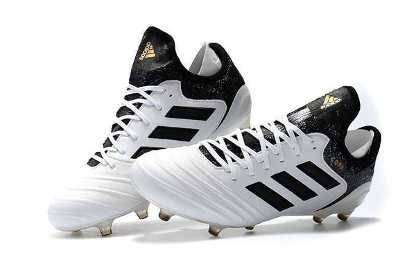 Adidas Copa 17.1 FG Soccer Cleats White Black - SocSports