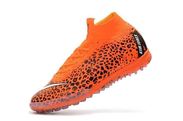 Nike Mercurial Superfly KJ VI Elite TF Orange Black - SocSports