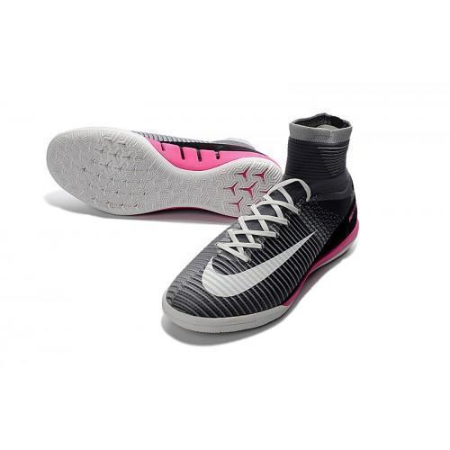 Nike MercurialX Proximo II IC Football Boots IC0050 Grey White Pink - SocSports