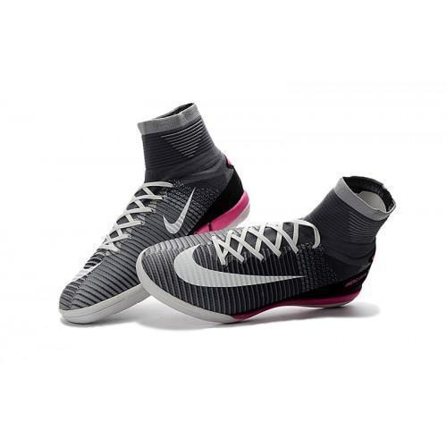 Nike MercurialX Proximo II IC Football Boots IC0050 Grey White Pink - SocSports