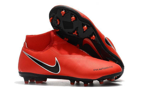 Nike Phantom Vision Elite DF FG Soccer Cleats Orange Black - SocSports