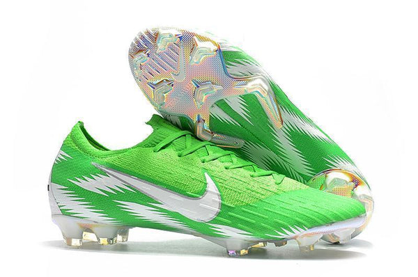 NIKE Mercurial Superfly VI 360 Elite FG Green White Low Cut - SocSports