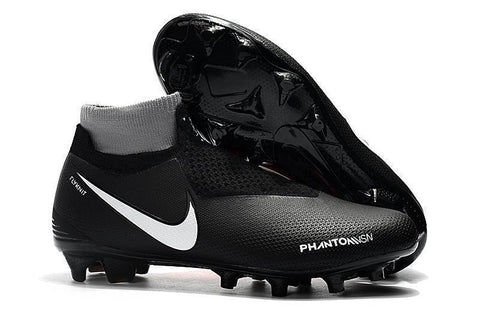 Nike Phantom Vision Elite DF FG Black Orange White - SocSports