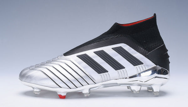 Adidas Predator 19.1 FG Silver Black - SocSports
