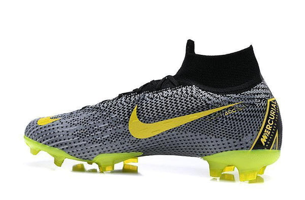 NIKE Mercurial Superfly VI 360 Elite FG Grey Yellow - SocSports