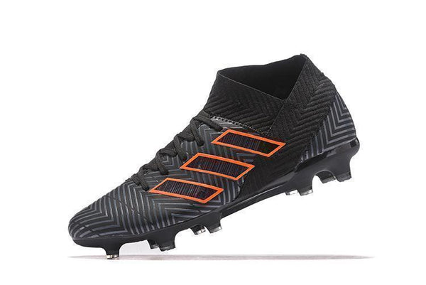 adidas Nemeziz 18.1 FG Black Orange Green - SocSports