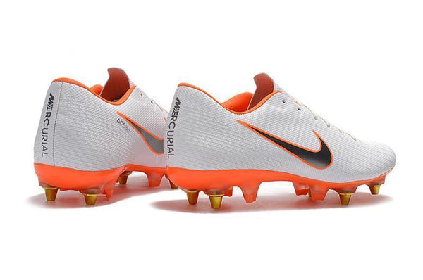 Nike Mercurial Vapor XII PRO SG White Orange - SocSports