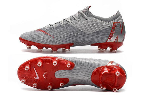 NIKE Mercurial Superfly VI 360 Elite AG High Low Silver Red - SocSports