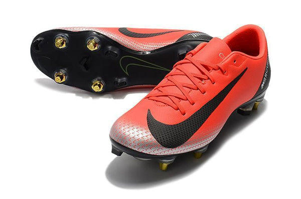 Nike Mercurial Vapor XII PRO SG Red Black - SocSports