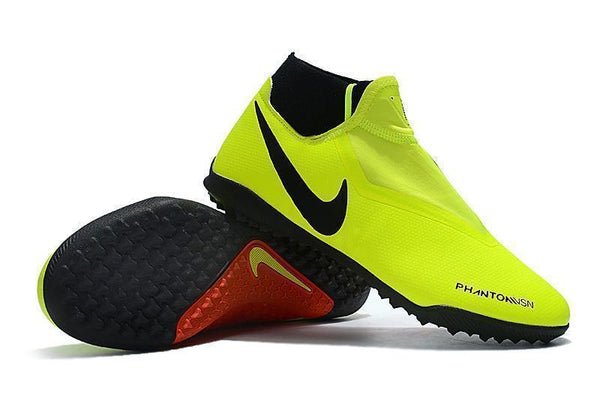 Nike Phantom Vision Elite TF Nike Turf Green Orange Black - SocSports