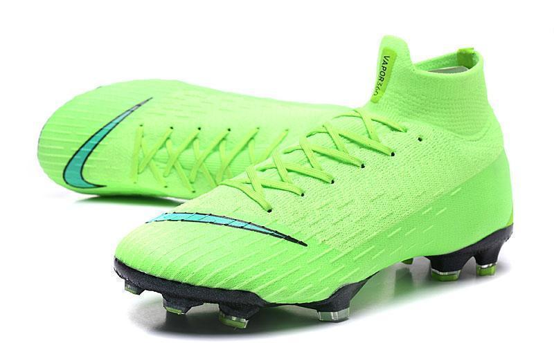 Nike Mercurial Superfly VI Elite FG Cool Green Blue - SocSports