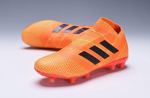 adidas Nemeziz 18+ FG Orange Black - SocSports