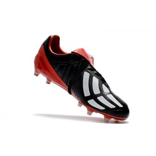 Adidas Predator Mania Champagne FG Soccer Cleats Core Black Red White - SocSports