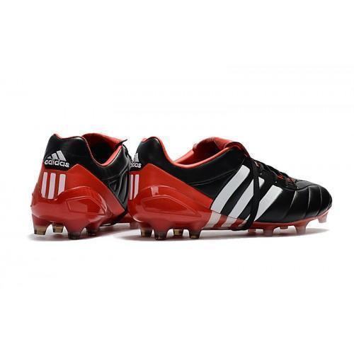 Adidas Predator Mania Champagne FG Soccer Cleats Core Black Red White - SocSports