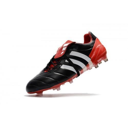 Adidas Predator Mania Champagne FG Soccer Cleats Core Black Red White - SocSports