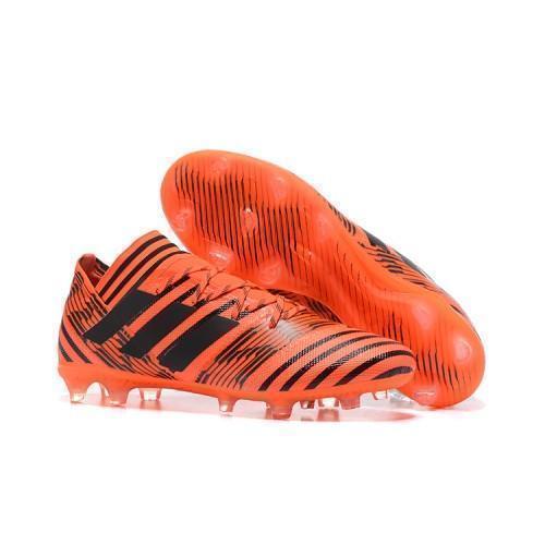 Adidas Nemeziz Messi 17+ 360 Agility FG Soccer Cleats Orange Black - SocSports