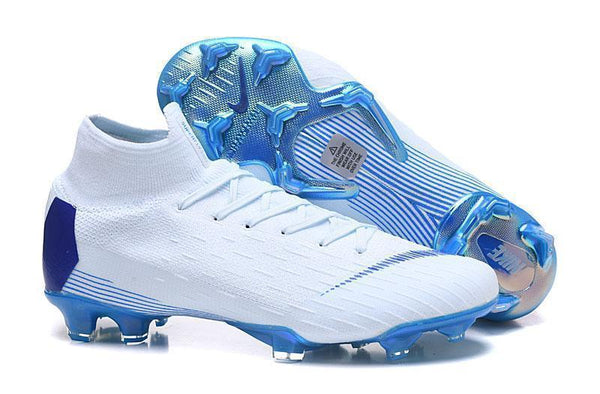 NIKE Mercurial Superfly VI 360 Elite FG Light Blue - SocSports