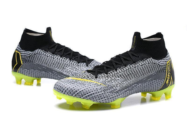 NIKE Mercurial Superfly VI 360 Elite FG Grey Yellow - SocSports