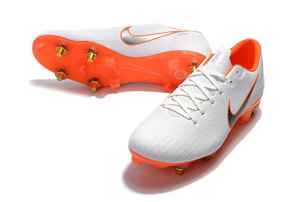 Nike Mercurial Vapor XII PRO SG White Orange - SocSports